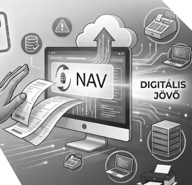 NAV digitális jövő illusztráció